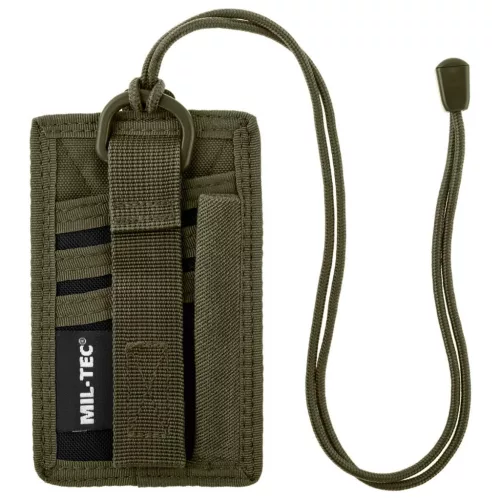 Mil-Tec ID card case, green
