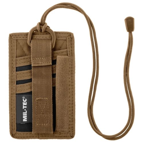 Mil-Tec ID card case, coyote