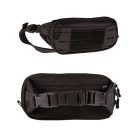 Mil-Tec geanta fanny pack laser cut, negru