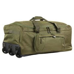 Mil-Tec combat duffle bag with wheel, coyote