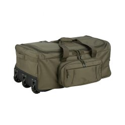 Taška combat s kolieskami, zelená