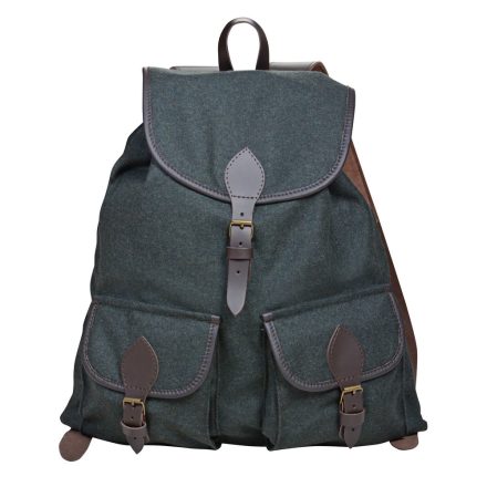 Loden backpack (2-pocket), green