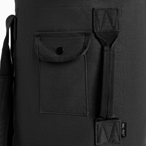 Mil-Tec Seesack mit Doppelgurt, Schwarz