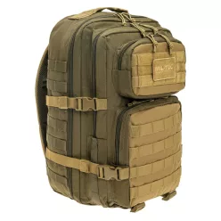 Mil-Tec Tactical Rucksack US Assault, Grün/Coyote