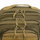 Mil-Tec Tactical Rucksack US Assault, Grün/Coyote