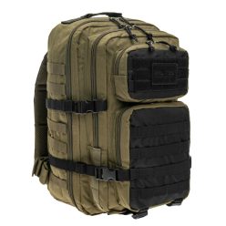 Mil-Tec US Assault rucsac, verde/negru