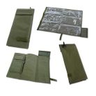 Mil-Tec collapsible map folder, green