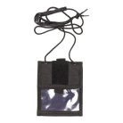 Puzdro na doklady M-Tramp B31 so šnúrkou, čierna