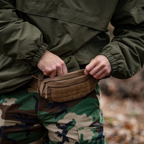 Mil-Tec MOLLE fanny pack, coyote