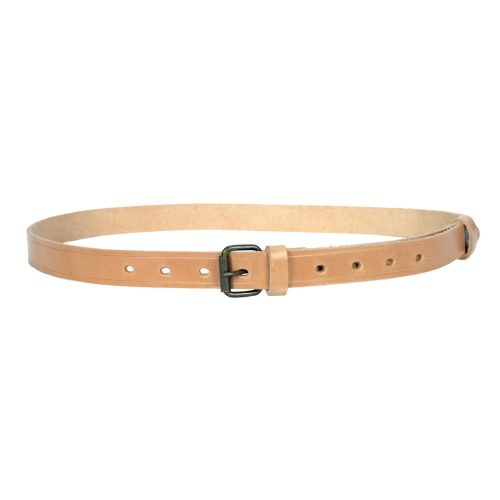 Leather belt, brown