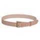 Leather field belt, brown 4x150 cm