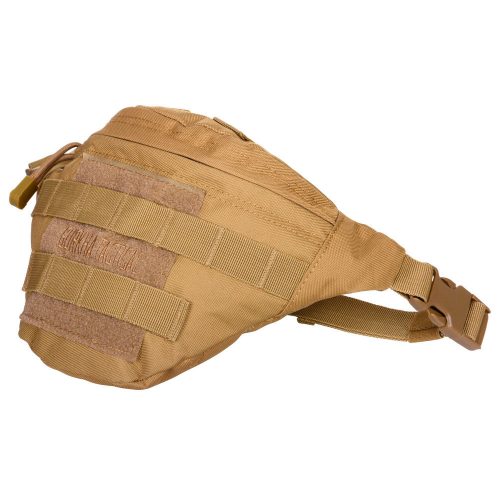 Gurkha Tactical molle övtáska, oldaltáska, tan