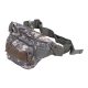 Gurkha Tactical YAK fanny pack, grey-digital