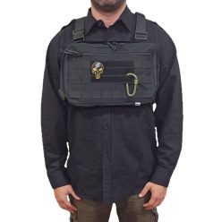 Gurkha Tactical MOLLE Nosič hrudný, čierna