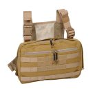 Gurkha Tactical MOLLE mellkas táska, coyote