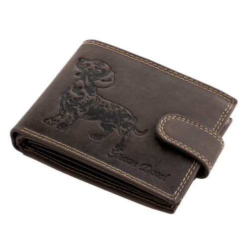 GreenDeed hunter wallet, dachshund