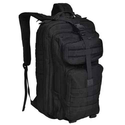 Gurkha Tactical groß Assault Rucksack, Schwarz