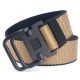 DTD Canvas Web Belt, coyote/black 3,8x120 cm