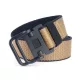 DTD Canvas Web Belt, coyote/black