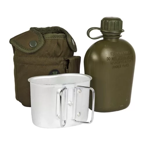 M-Tramp Canteen With Cup & Cover, olive