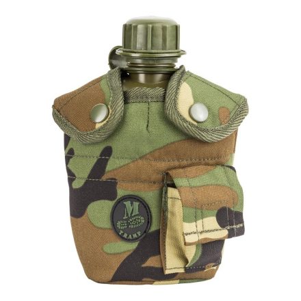 M-Tramp Canteen With Cover, woodland