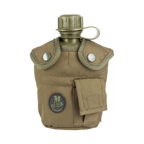 M-Tramp Canteen With Cover, olive