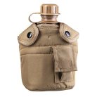 Mil-Tec Canteen With Cup & Cover, coyote