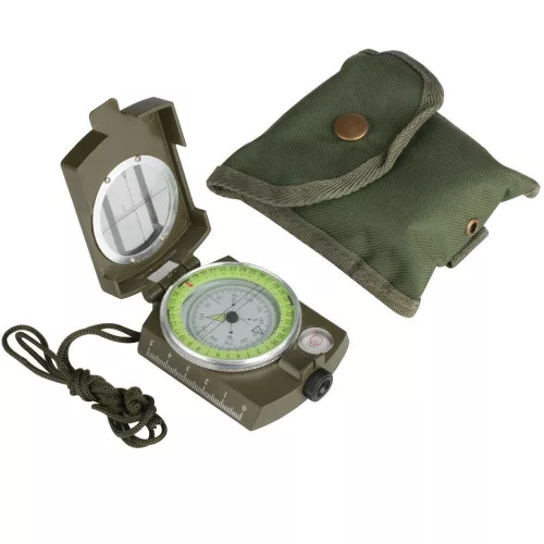 M-Tramp Armeekompass Metall, Grün