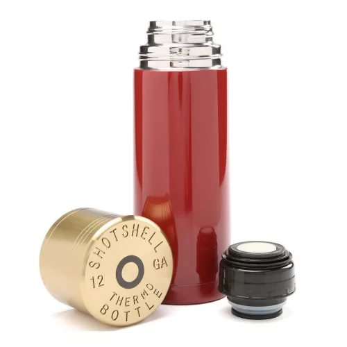 Töltény termosz, piros 750 ml