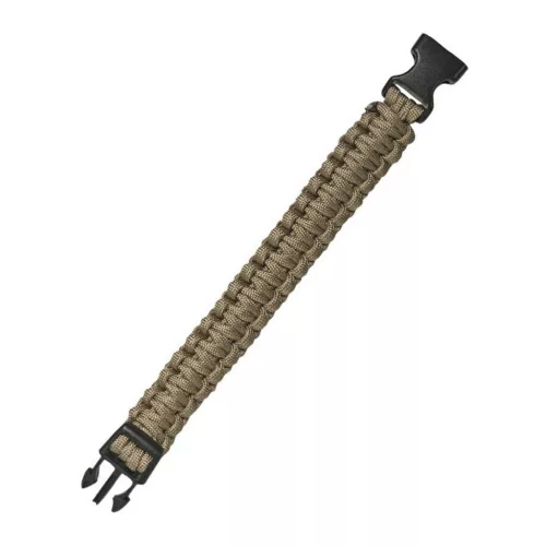 M-Tramp paracord karkötő, coyote 20cm