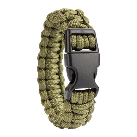 M-Tramp paracord bracelet, green 20cm