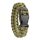 M-Tramp náramok paracord, zelená 23cm
