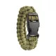 M-Tramp paracord karkötő, zöld 23cm