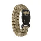 M-Tramp paracord bratara, coyote 23cm