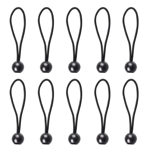 M-Tramp bungee balls, black 20cm