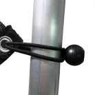 M-Tramp Loptových Bungee Šnúrok, čierna 20cm