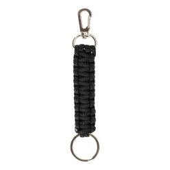 M-Tramp prívesok paracord kľúčenka, čierna