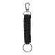 M-Tramp Paracord Schlüsselanhänger, Schwarz