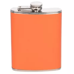 Taschenflasche mit Orange Bezug