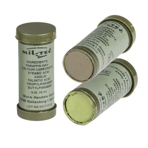 Mil-Tec crema de camuflaj, verde/maro