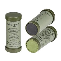 Mil-Tec crema de camuflaj, verde/negru