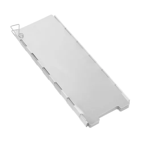 Mil-Tec camping stove windscreen, 8 plates folding windshield
