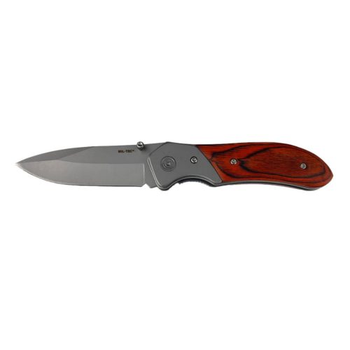 Mil-Tec Taschenmesser mit Holzgriff