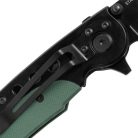 Mil-Tec pocket knife, black/green