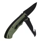 Fosco Bushcraft knife - green