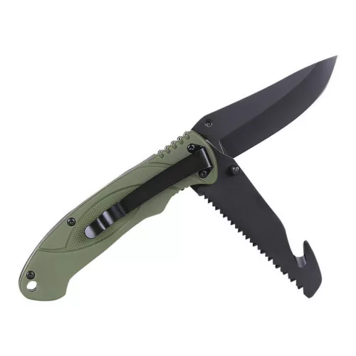 Fosco Bushcraft knife - green