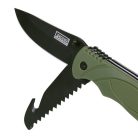 Fosco Bushcraft kés - zöld