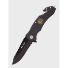 Mil-Tec Fire Brigade pocket knife, black