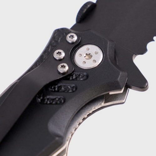 Mil-Tec Fire Brigade Einhandmesser, Schwarz