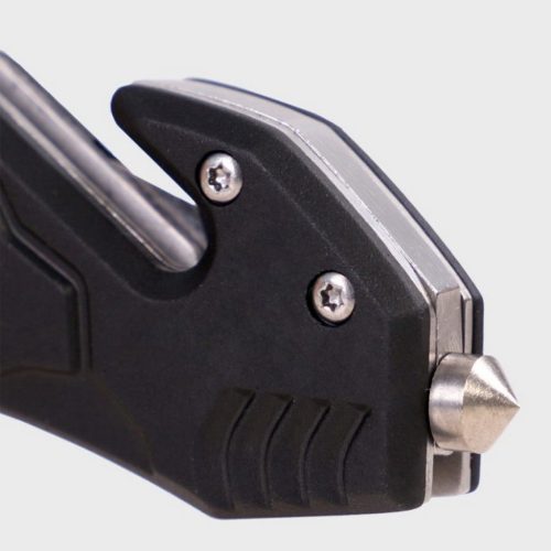 Mil-Tec Fire Brigade Einhandmesser, Schwarz